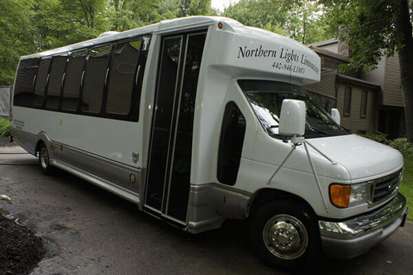 party bus exterior