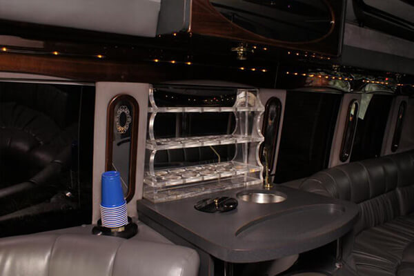 28 passenger party bus rental in akron